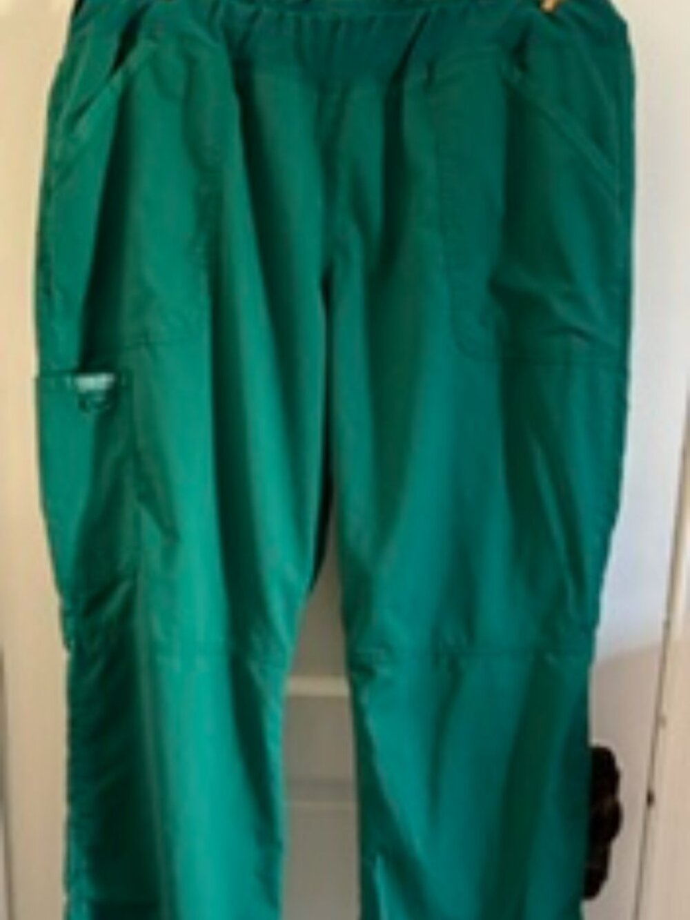 Cherokee Workwear Hunter Green Cargo Scrub Pants XL